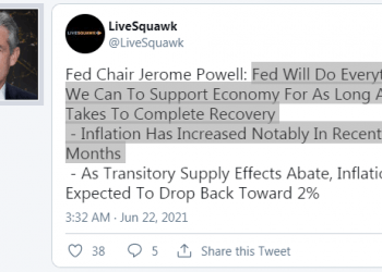 Powell: FED sẽ làm mọi thứ để có thể hỗ trợ nền kinh tế Mỹ phục hồi