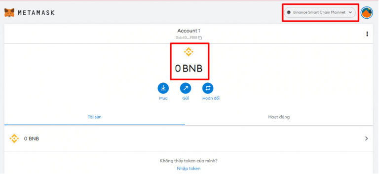 Cách kết nối MetaMask với BSC (BNB Smart Chain) mới nhất