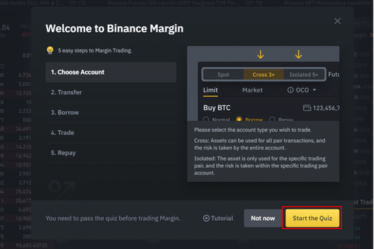 Binance Margin là gì? Cách bật và giao dịch Margin trên Binance cho người mới
