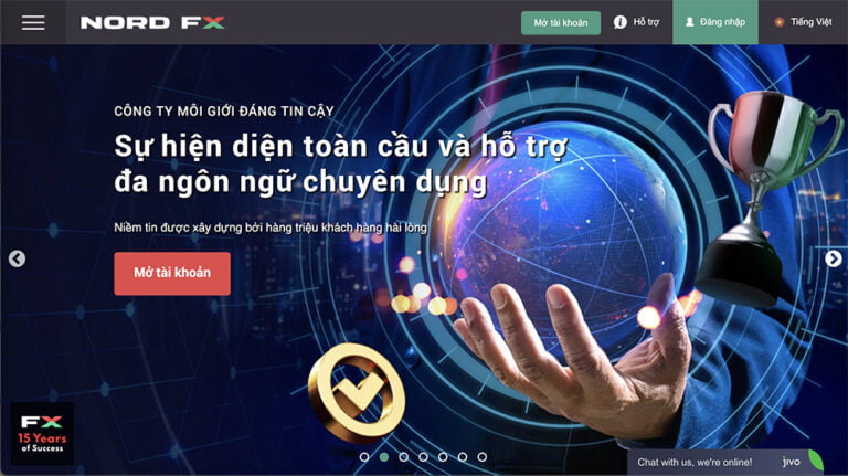 NordFX: Nhà môi giới ngoại hối, CFD và tiền điện tử quốc tế
