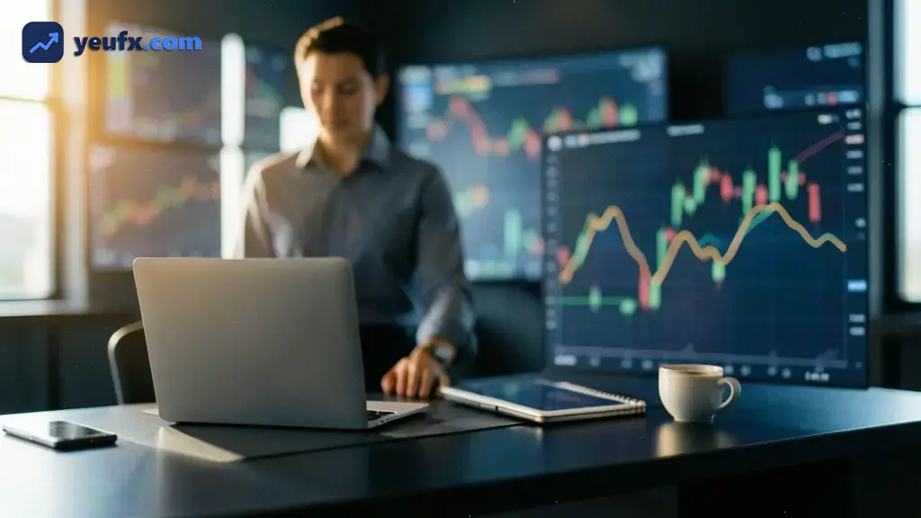 Phân tích kỹ thuật với trend line và indicator trên TradingView