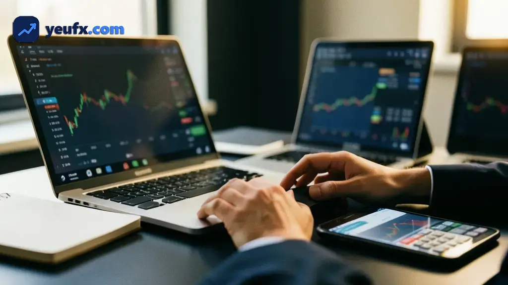 Ví dụ logic vào lệnh swing trading