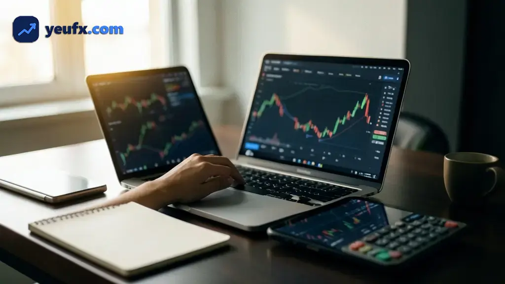 Trải nghiệm nền tảng giao dịch Forex4you