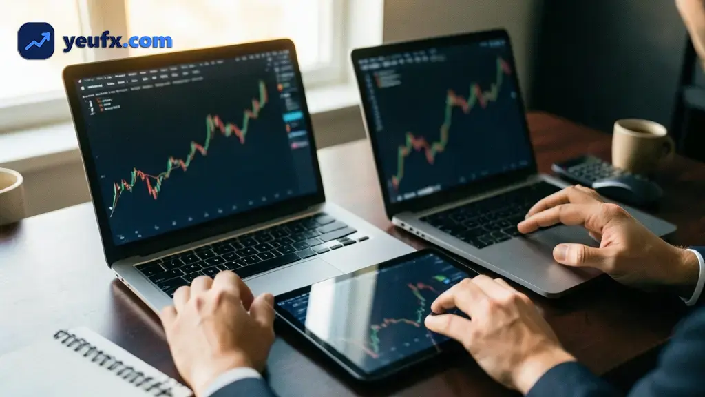 Minh hoạ so sánh và review sàn forex theo tiêu chí