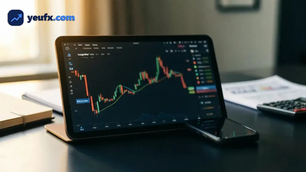 Phần mềm forex chạy trên máy tính và điện thoại