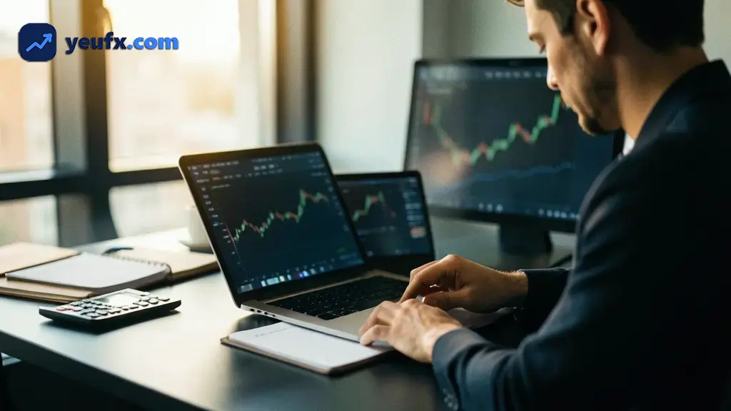 Các trường nhập liệu của công cụ tính khối lượng giao dịch