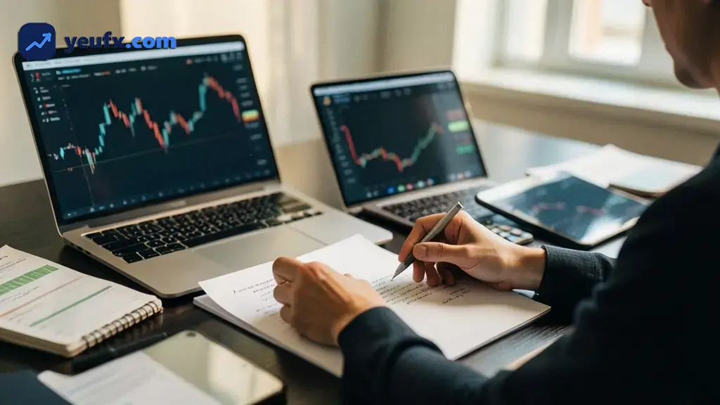 Minh họa tính ký quỹ và đòn bẩy trong giao dịch forex