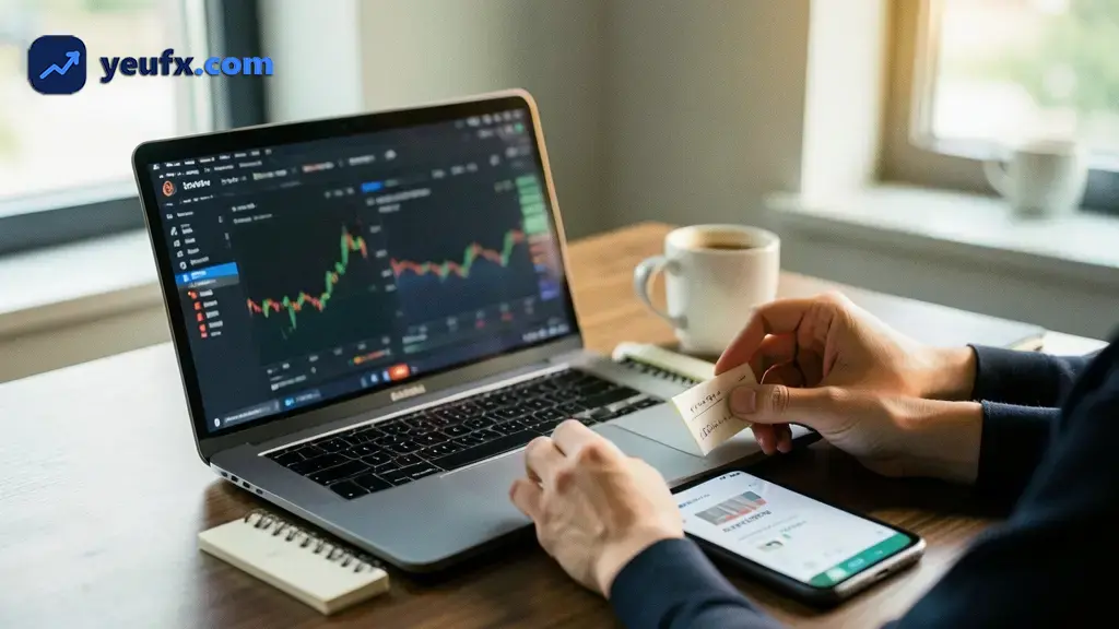Mô hình VPS kết nối broker forex và nền tảng giao dịch
