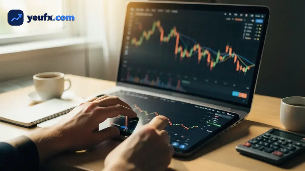 Sơ đồ quy trình quant trading từ dữ liệu tới thực thi