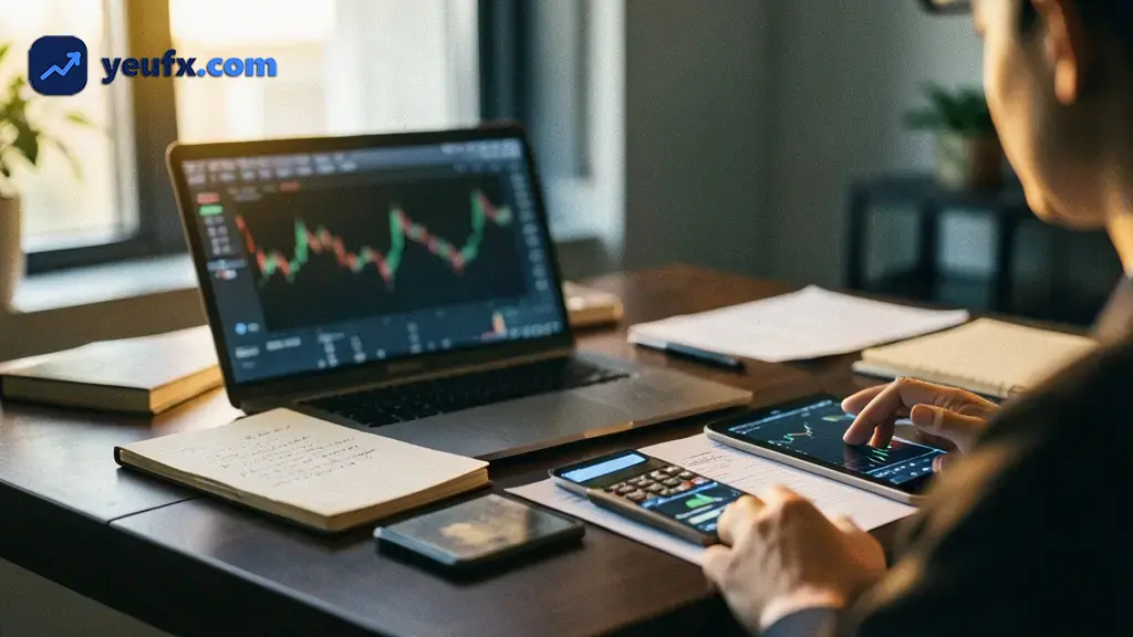 Mô hình robot trading xử lý tín hiệu giao dịch