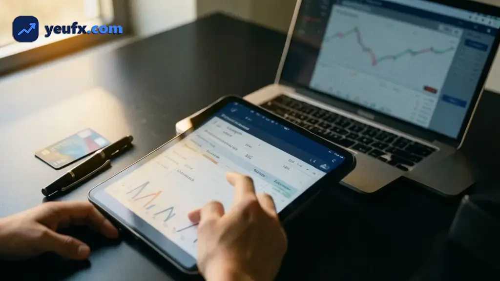 So sánh điều kiện bonus, phí giao dịch và pháp lý sàn Forex