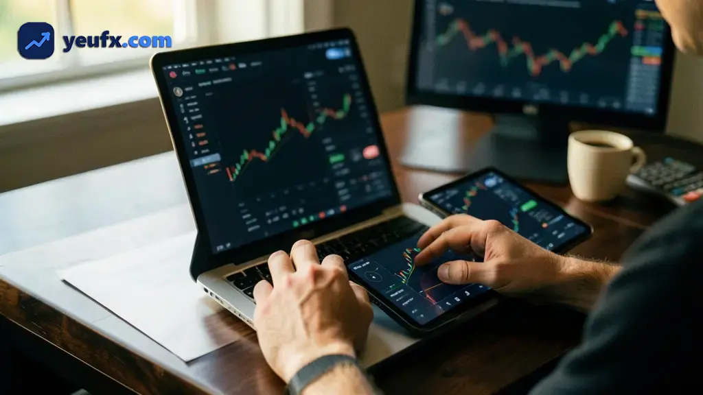 Minh họa cặp giá BTC/USD Bitcoin và đô la Mỹ