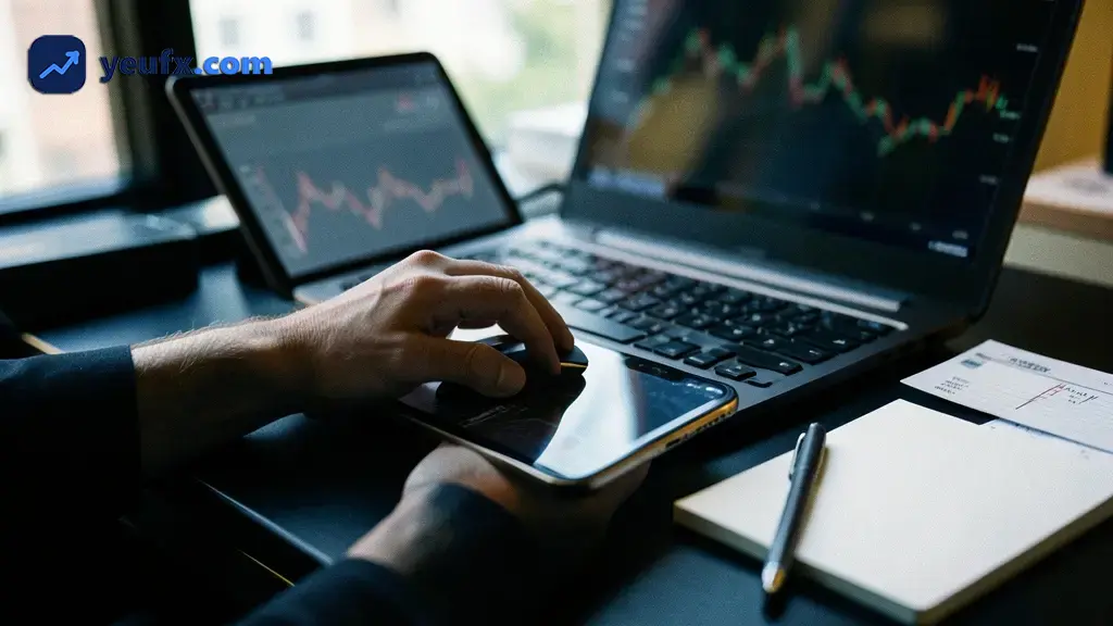 Minh họa broker CFD và khái niệm hợp đồng chênh lệch