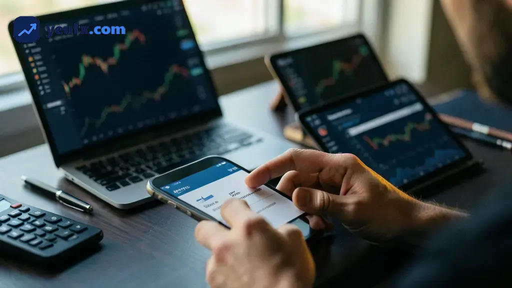 Người mới luyện tập giao dịch Forex trên tài khoản thử nghiệm