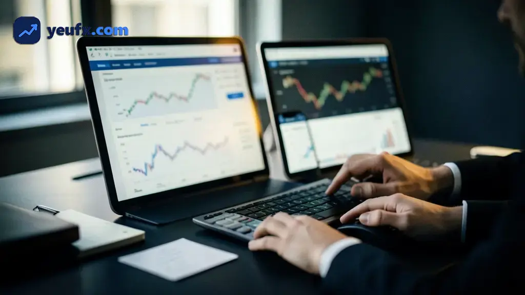 Ứng dụng giao dịch Forex trên điện thoại Android và iOS