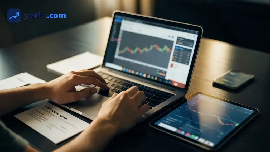 Không gian làm việc nhiều cửa sổ trên NinjaTrader