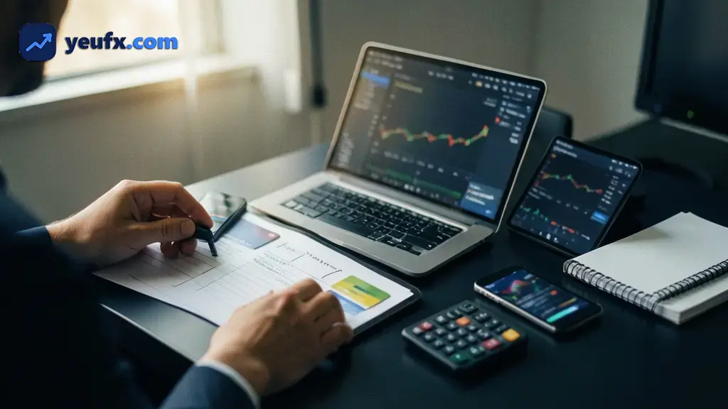 Giao diện biểu đồ và công cụ phân tích trên MetaTrader 5
