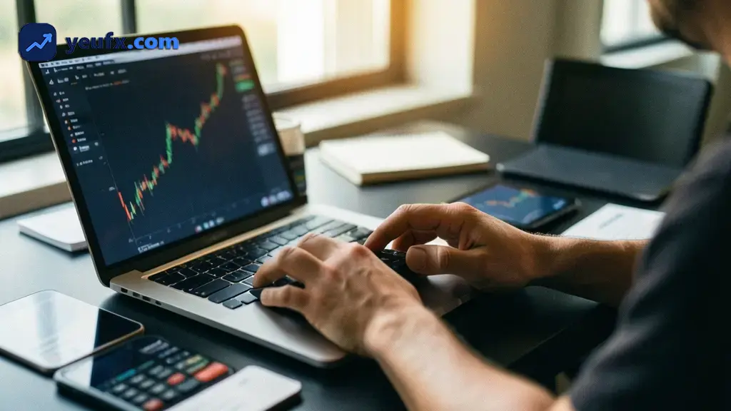 Chỉ báo kỹ thuật và công cụ vẽ trên biểu đồ MetaTrader 5