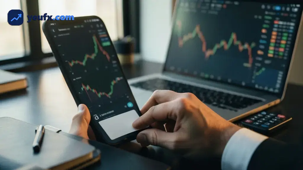 Minh họa cách đọc cặp tiền tệ trong giao dịch forex
