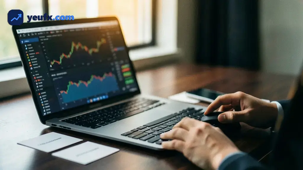 Minh họa quản lý rủi ro khi trading forex