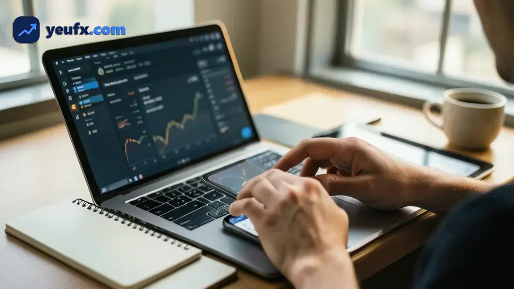 Minh họa tài khoản ECN kết nối trader với mạng lưới nhà cung cấp thanh khoản