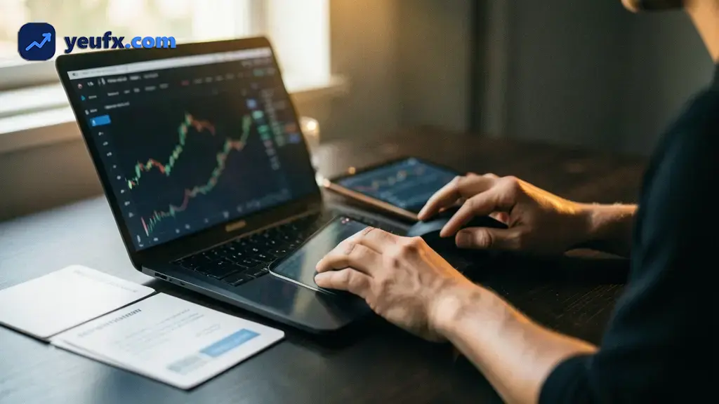 Giao diện lịch tin kinh tế Forex Factory News