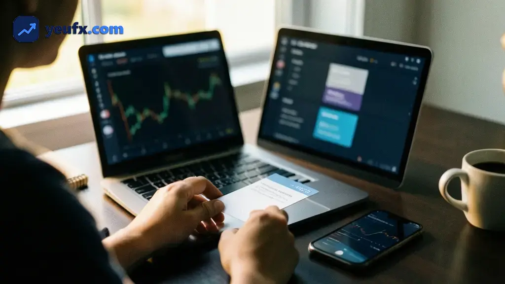 Trader theo dõi phản ứng giá quanh thời điểm ra tin kinh tế