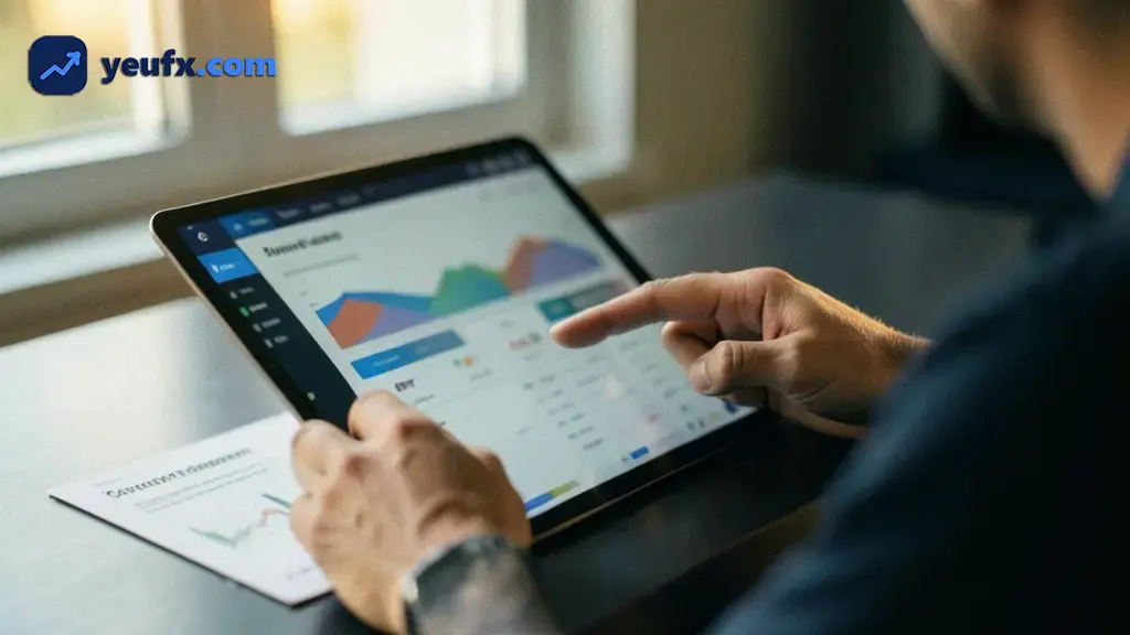Minh họa tìm hiểu thị trường và cách giao dịch forex