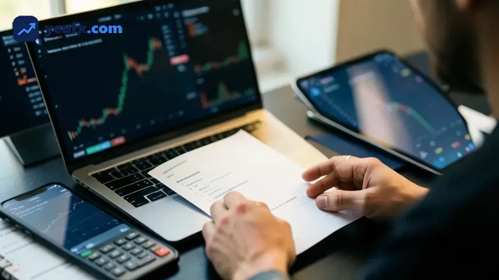 Minh họa nhịp hoạt động của thị trường Forex