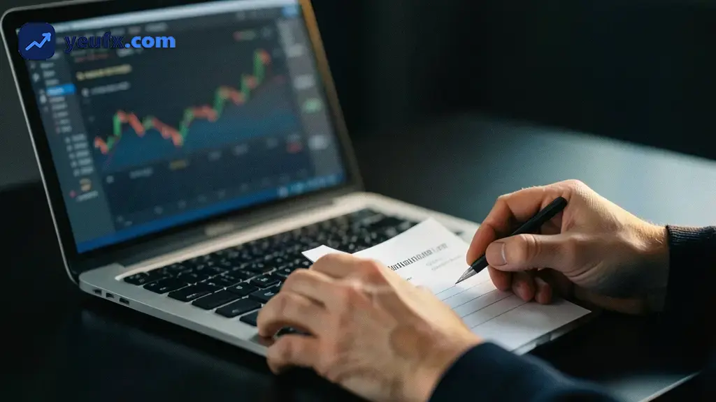 Minh họa mã dầu WTI và Brent trong giao dịch