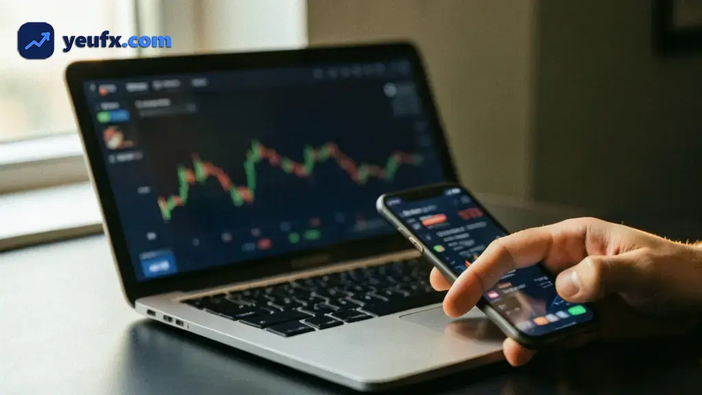 Biểu đồ giá cặp tiền tệ Forex