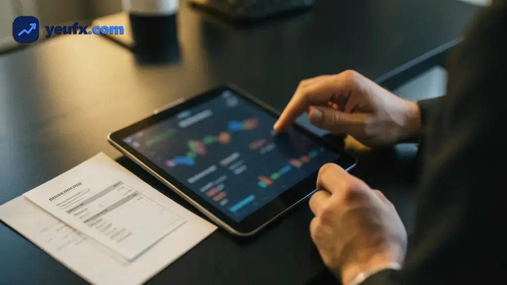 Người mới đặt lệnh giao dịch Forex trên nền tảng