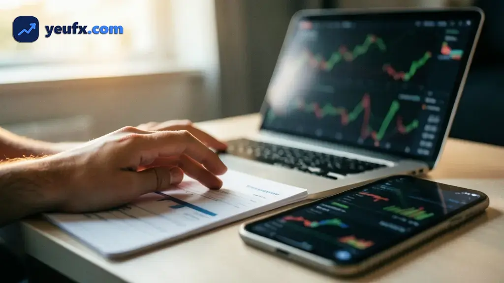 Minh họa vùng Order Block trên biểu đồ giá forex