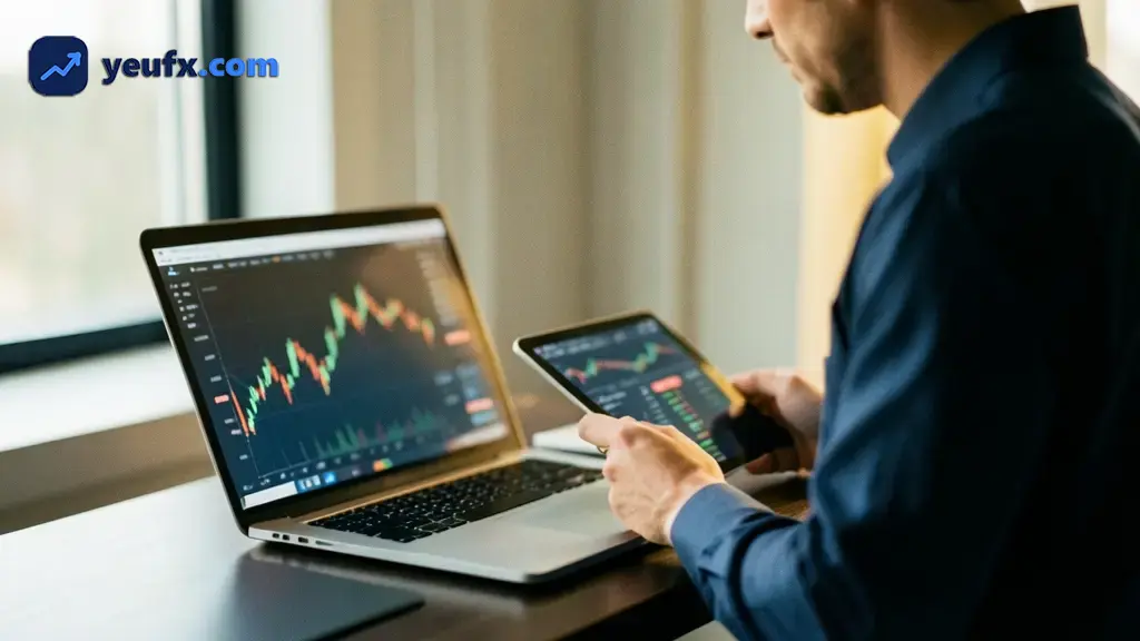 Minh họa tín hiệu CHoCH trên biểu đồ cấu trúc giá